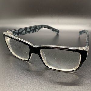 Black & Grey Fashion Eyeglasses